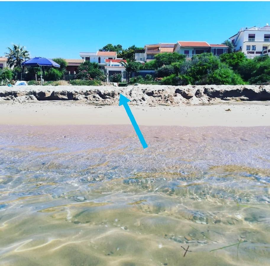 Villetta Sullo Scoglio Gela Kültér fotó