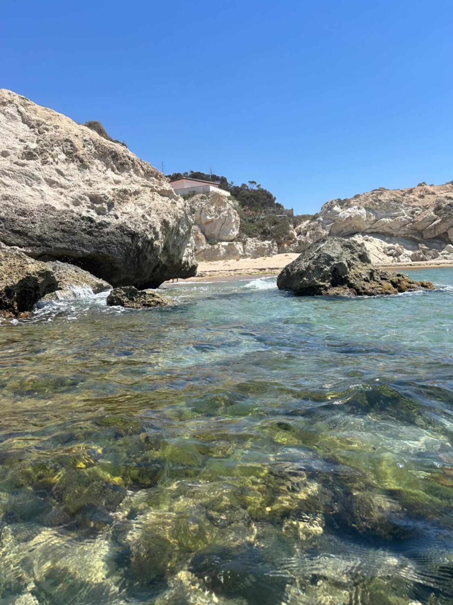 Villetta Sullo Scoglio Gela Kültér fotó